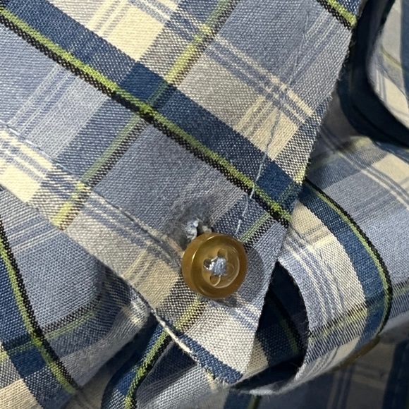 Wrangler Blue Mens Cowboys Rancher Rockabilly Short Sleeve Shirt - Picture 5 of 7